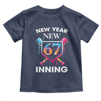 Funny Six Seven Meme Toddler T Shirt 67 Number Sports American Football Ice Cream Drip - Wonder Print Shop