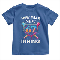 Funny Six Seven Meme Toddler T Shirt 67 Number Sports American Football Ice Cream Drip - Wonder Print Shop