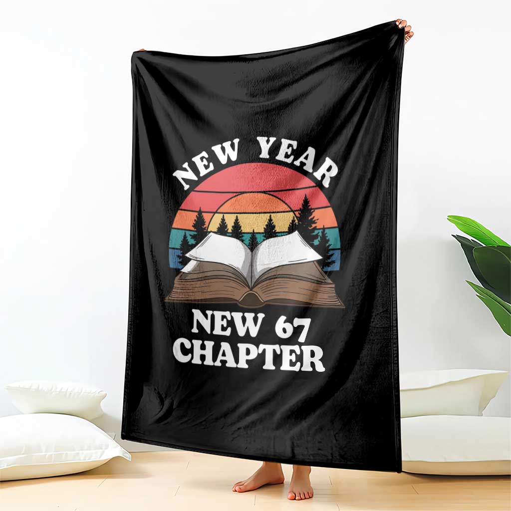 Funny Six Seven Meme Throw Blanket New Year New 67 Chapter - Wonder Print Shop