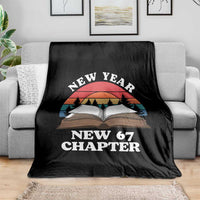 Funny Six Seven Meme Throw Blanket New Year New 67 Chapter - Wonder Print Shop