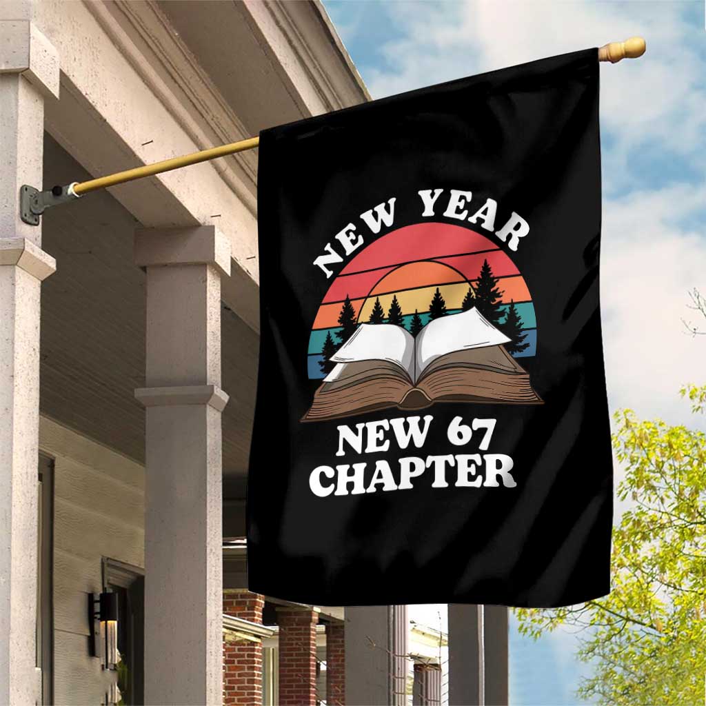Funny Six Seven Meme Garden Flag New Year New 67 Chapter - Wonder Print Shop