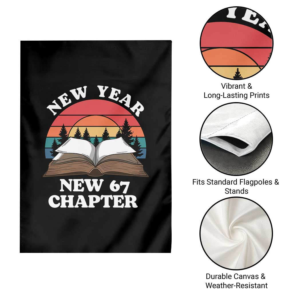 Funny Six Seven Meme Garden Flag New Year New 67 Chapter - Wonder Print Shop