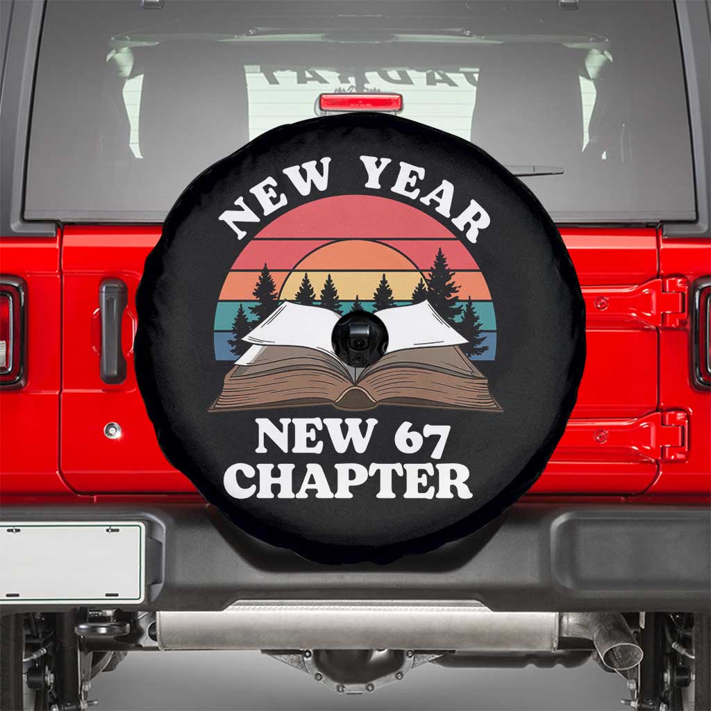 Funny Six Seven Meme Spare Tire Cover New Year New 67 Chapter - Wonder Print Shop