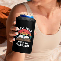 Funny Six Seven Meme 4 in 1 Can Cooler Tumbler New Year New 67 Chapter - Wonder Print Shop