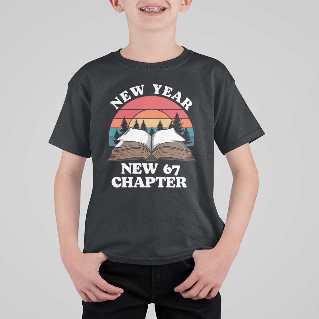 Funny Six Seven Meme T Shirt For Kid New Year New 67 Chapter - Wonder Print Shop