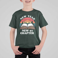 Funny Six Seven Meme T Shirt For Kid New Year New 67 Chapter - Wonder Print Shop