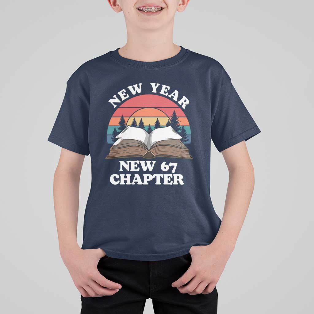 Funny Six Seven Meme T Shirt For Kid New Year New 67 Chapter - Wonder Print Shop