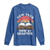 Funny Six Seven Meme Long Sleeve Shirt New Year New 67 Chapter - Wonder Print Shop