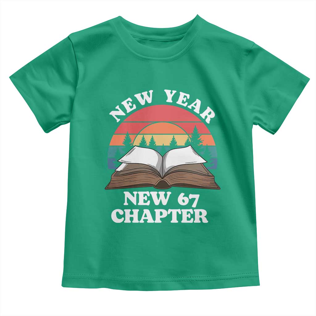 Funny Six Seven Meme Toddler T Shirt New Year New 67 Chapter - Wonder Print Shop