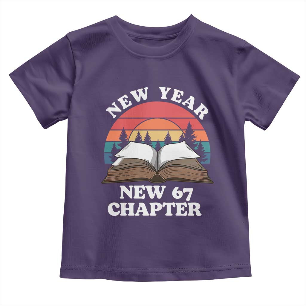 Funny Six Seven Meme Toddler T Shirt New Year New 67 Chapter - Wonder Print Shop