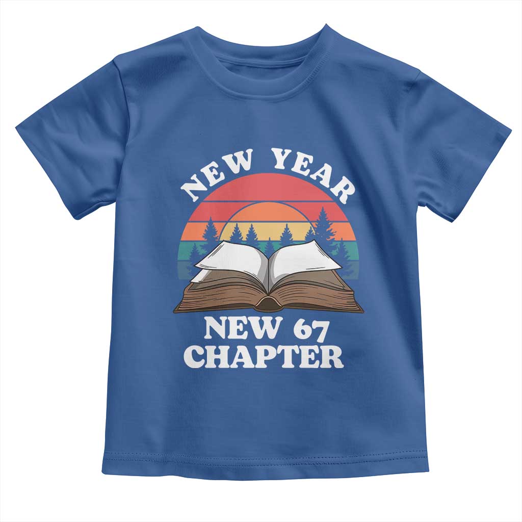 Funny Six Seven Meme Toddler T Shirt New Year New 67 Chapter - Wonder Print Shop