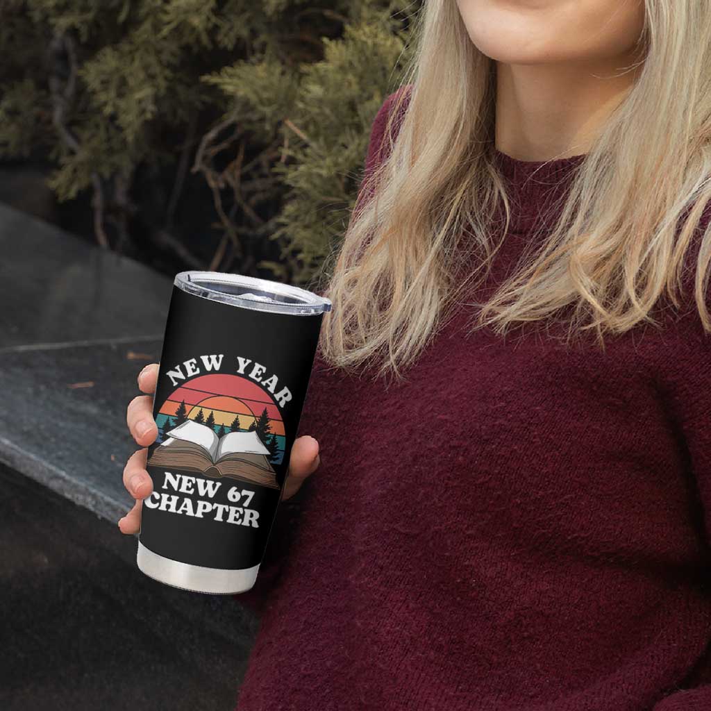 Funny Six Seven Meme Tumbler Cup New Year New 67 Chapter - Wonder Print Shop
