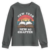 Funny Six Seven Meme Youth Sweatshirt New Year New 67 Chapter - Wonder Print Shop