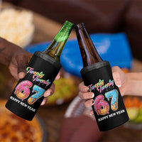 67 Six Seven Meme 4 in 1 Can Cooler Tumbler New Year 2026 Ice Cream Drip - Wonder Print Shop