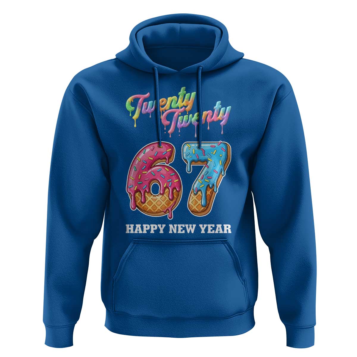 67 Six Seven Meme Hoodie New Year 2026 Ice Cream Drip - Wonder Print Shop