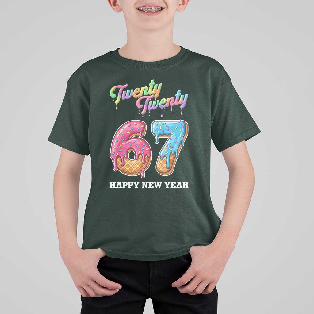 67 Six Seven Meme T Shirt For Kid New Year 2026 Ice Cream Drip - Wonder Print Shop