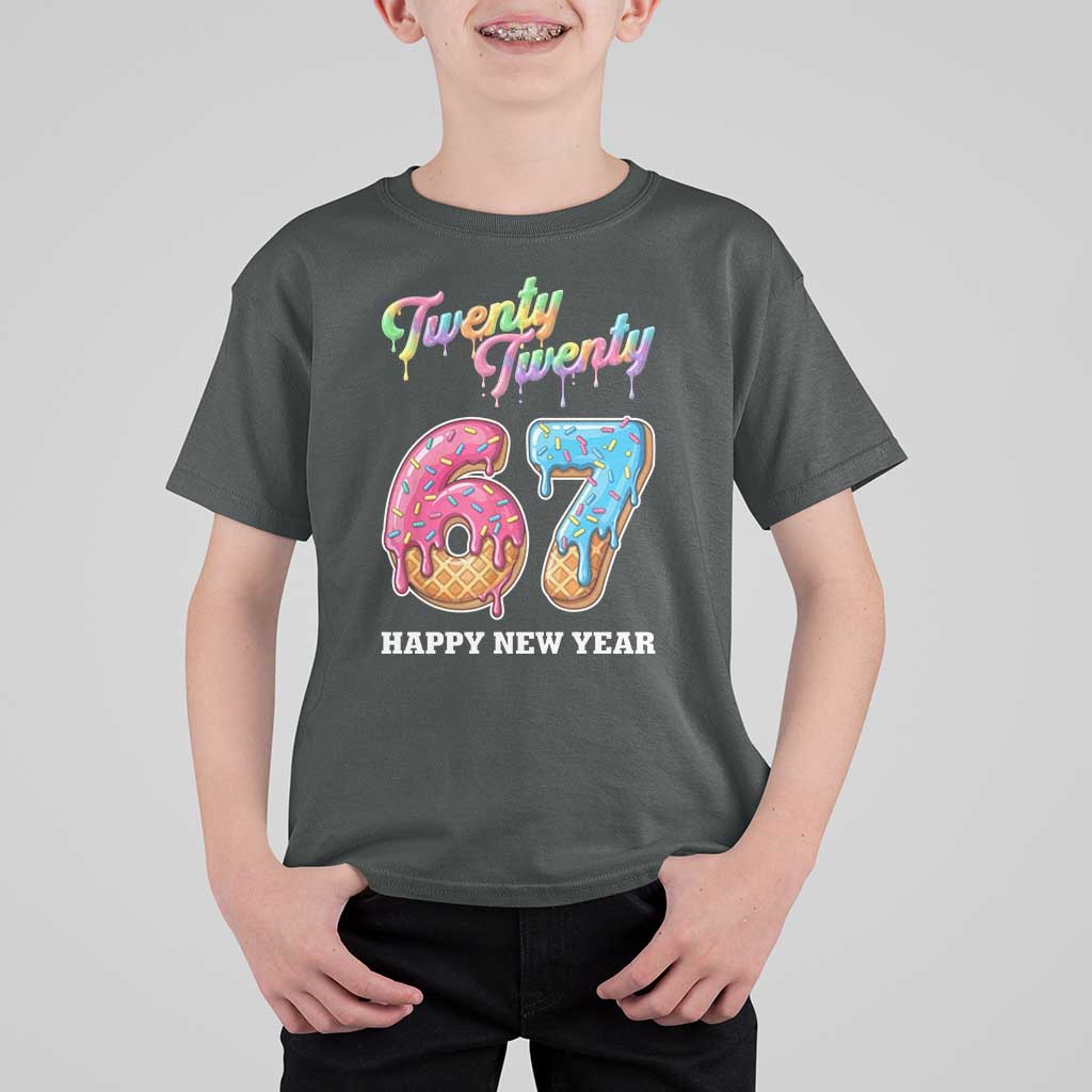 67 Six Seven Meme T Shirt For Kid New Year 2026 Ice Cream Drip - Wonder Print Shop