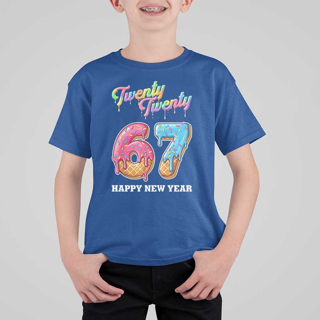 67 Six Seven Meme T Shirt For Kid New Year 2026 Ice Cream Drip - Wonder Print Shop