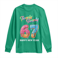 67 Six Seven Meme Long Sleeve Shirt New Year 2026 Ice Cream Drip - Wonder Print Shop