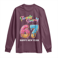 67 Six Seven Meme Long Sleeve Shirt New Year 2026 Ice Cream Drip - Wonder Print Shop