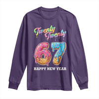 67 Six Seven Meme Long Sleeve Shirt New Year 2026 Ice Cream Drip - Wonder Print Shop
