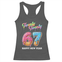 67 Six Seven Meme Racerback Tank Top New Year 2026 Ice Cream Drip - Wonder Print Shop