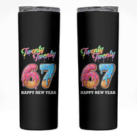 67 Six Seven Meme Skinny Tumbler New Year 2026 Ice Cream Drip - Wonder Print Shop