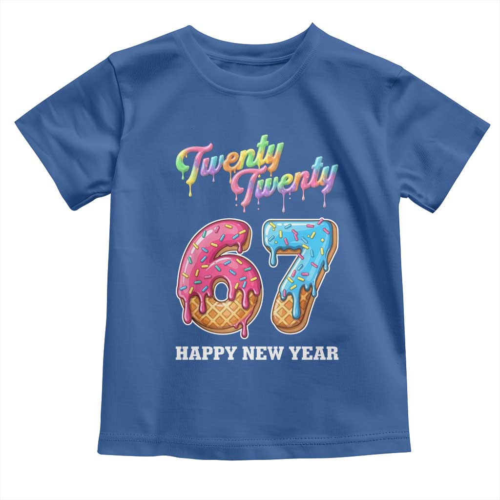 67 Six Seven Meme Toddler T Shirt New Year 2026 Ice Cream Drip - Wonder Print Shop