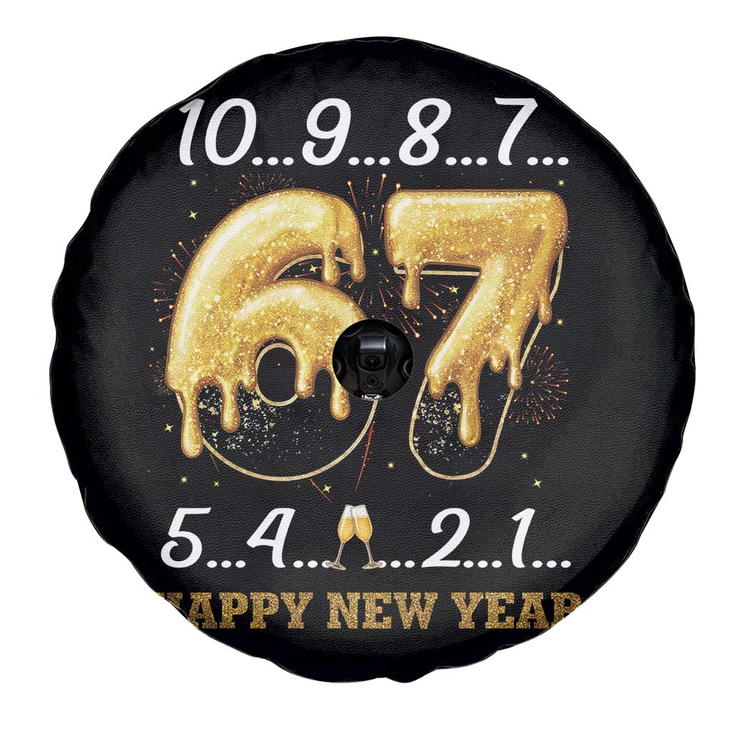 67 Six Seven Meme Spare Tire Cover Happy New Year 2026 - Wonder Print Shop
