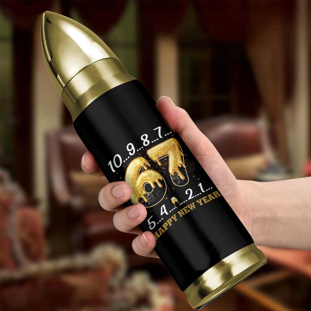 67 Six Seven Meme Bullet Tumbler Happy New Year 2026 - Wonder Print Shop