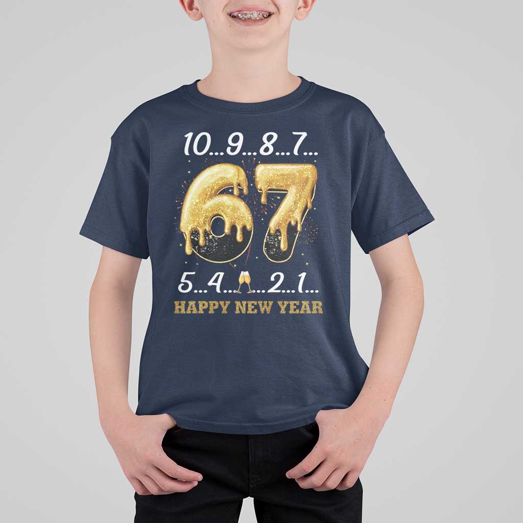 67 Six Seven Meme T Shirt For Kid Happy New Year 2026 - Wonder Print Shop