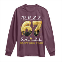 67 Six Seven Meme Long Sleeve Shirt Happy New Year 2026 - Wonder Print Shop