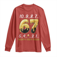 67 Six Seven Meme Long Sleeve Shirt Happy New Year 2026 - Wonder Print Shop