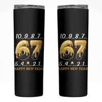 67 Six Seven Meme Skinny Tumbler Happy New Year 2026 - Wonder Print Shop