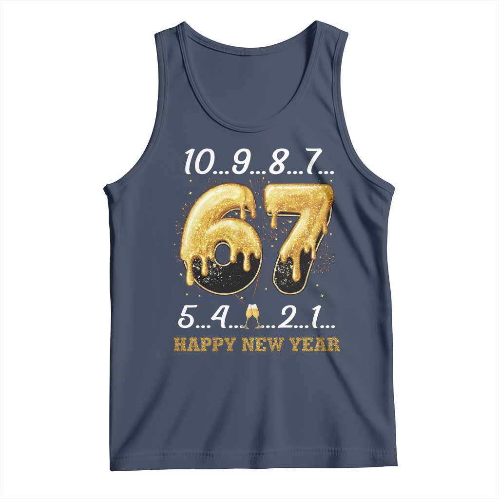 67 Six Seven Meme Tank Top Happy New Year 2026 - Wonder Print Shop
