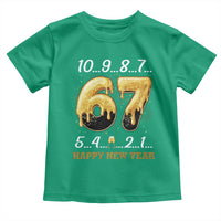 67 Six Seven Meme Toddler T Shirt Happy New Year 2026 - Wonder Print Shop