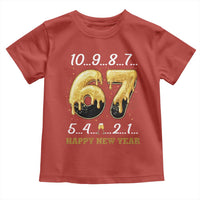 67 Six Seven Meme Toddler T Shirt Happy New Year 2026 - Wonder Print Shop