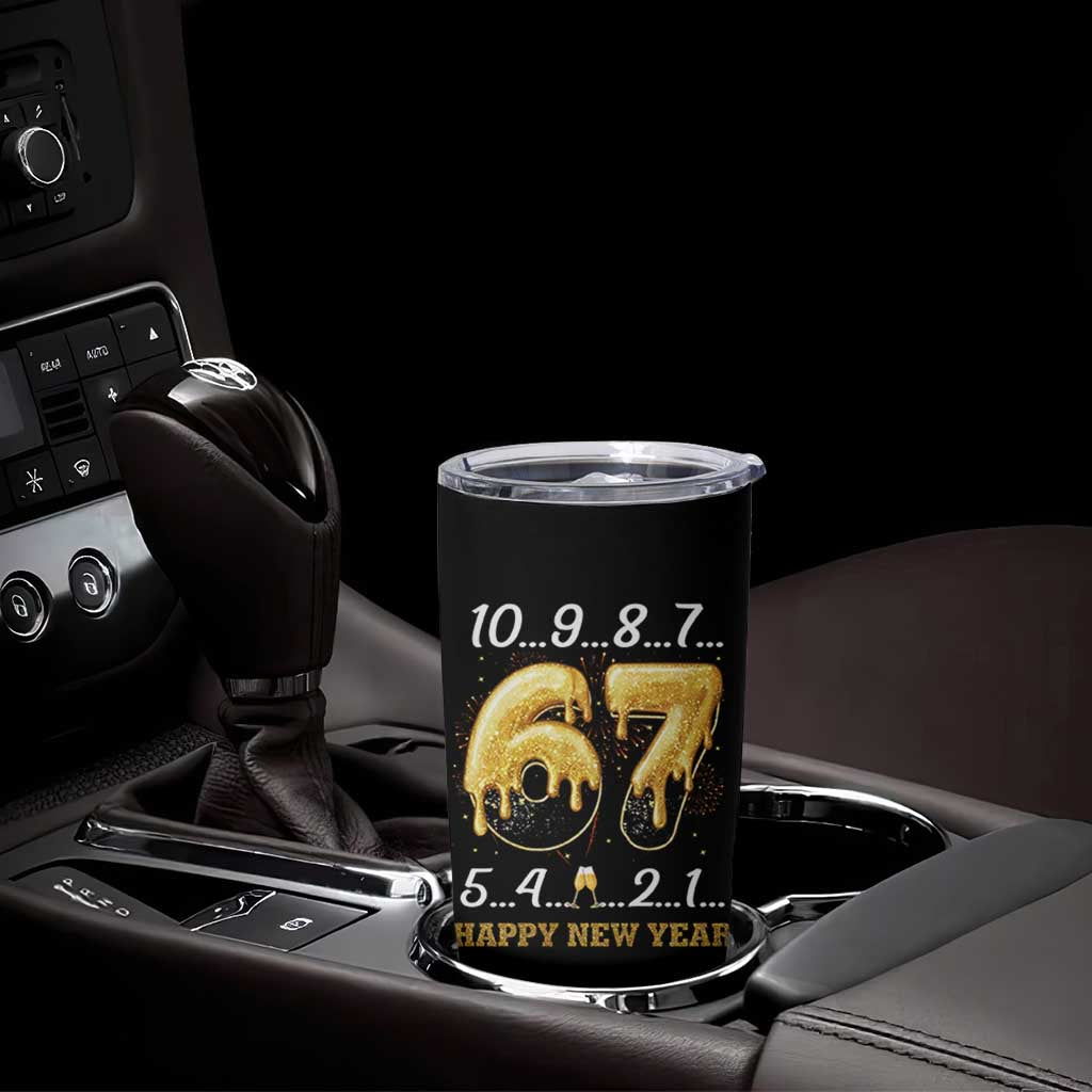 67 Six Seven Meme Tumbler Cup Happy New Year 2026 - Wonder Print Shop