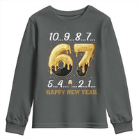 67 Six Seven Meme Youth Sweatshirt Happy New Year 2026 - Wonder Print Shop