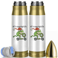 Off To Cause A Kerfuffle Bullet Tumbler Funny Frog Christmas Meme Weirdcore - Wonder Print Shop