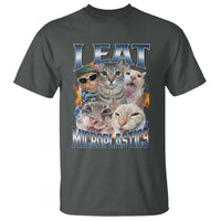 Funny Cat Meme T Shirt I Eat Microplastics - Wonder Print Shop