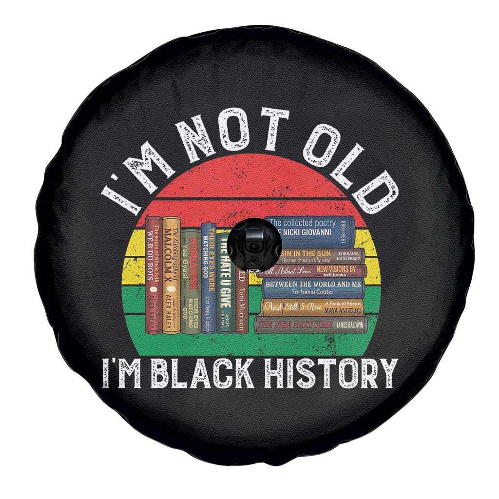Black History Month Spare Tire Cover I Am Not Old I Am Black History Month - Wonder Print Shop