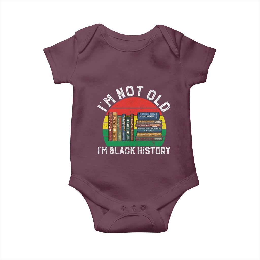 Black History Month Baby Onesie I Am Not Old I Am Black History Month - Wonder Print Shop