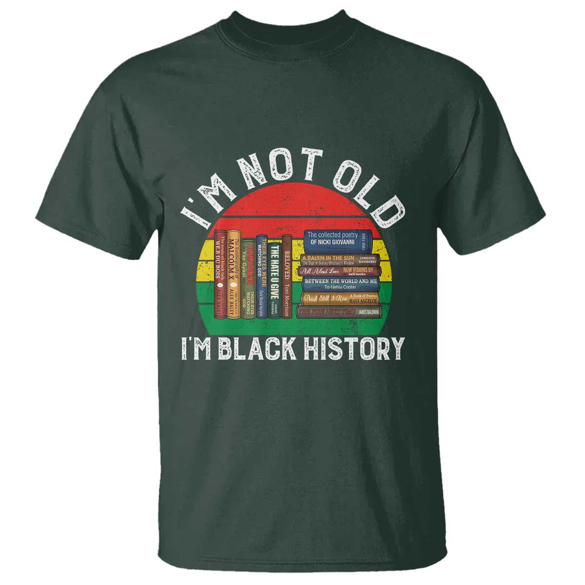 Black History Month T Shirt I Am Not Old I Am Black History Month - Wonder Print Shop