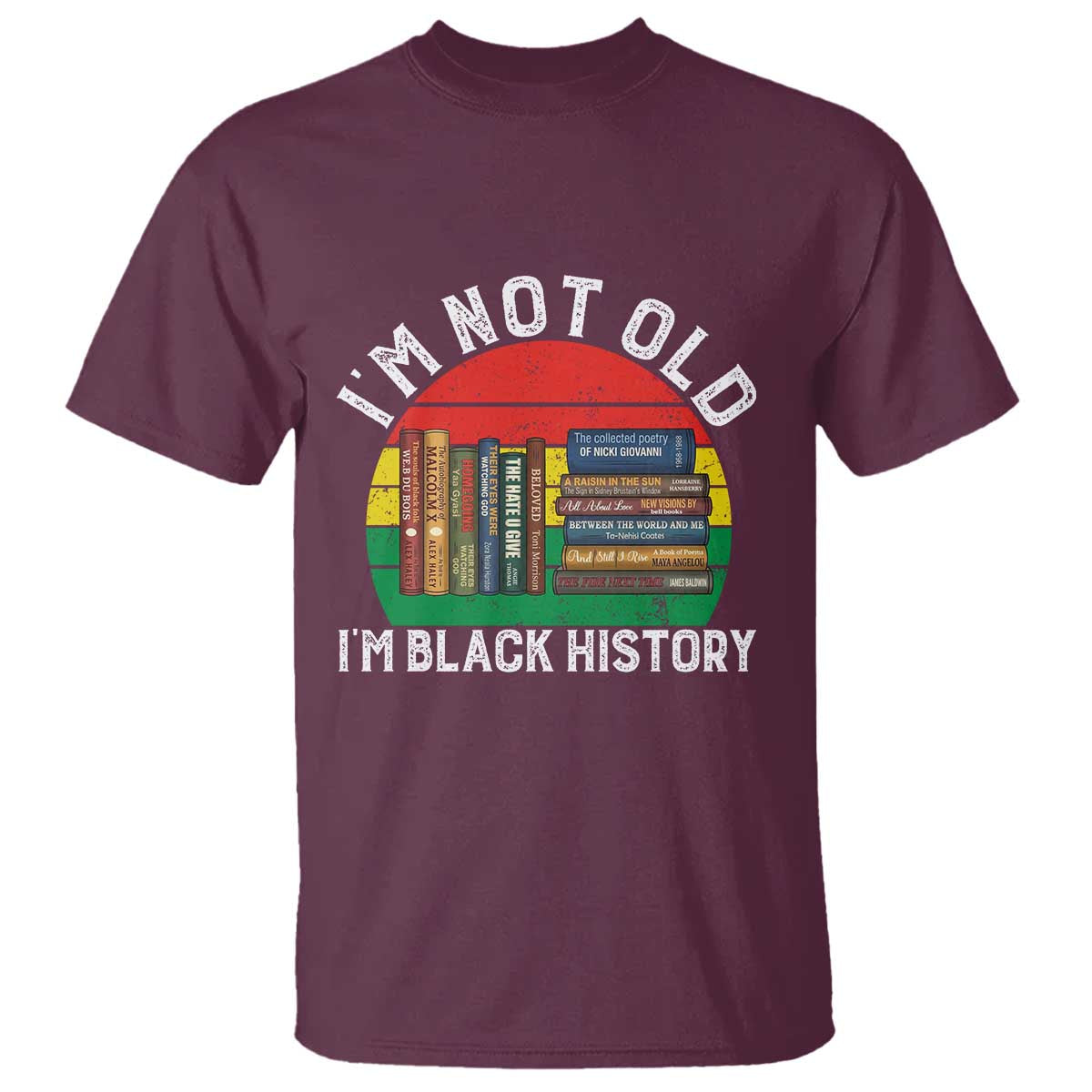 Black History Month T Shirt I Am Not Old I Am Black History Month - Wonder Print Shop