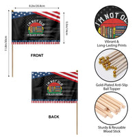 Black History Month Patriotic Handheld Flag I Am Not Old I Am Black History Month