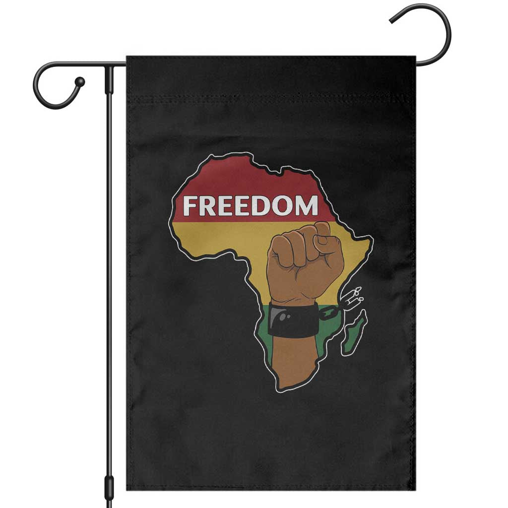 Africa Freedom Liberation Black Power Garden Flag - Wonder Print Shop