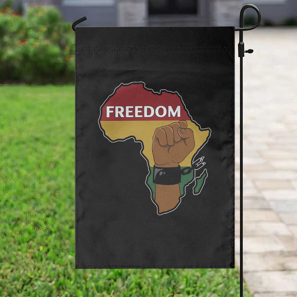 Africa Freedom Liberation Black Power Garden Flag - Wonder Print Shop