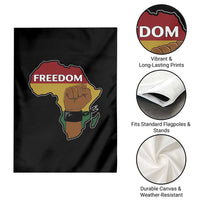 Africa Freedom Liberation Black Power Garden Flag - Wonder Print Shop