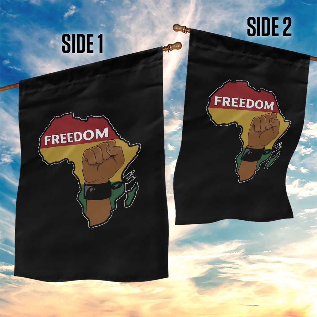 Africa Freedom Liberation Black Power Garden Flag - Wonder Print Shop